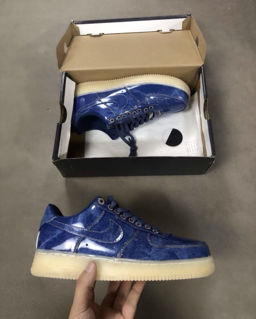 Nike Air Force 1 Low "Patent Denim" for sale