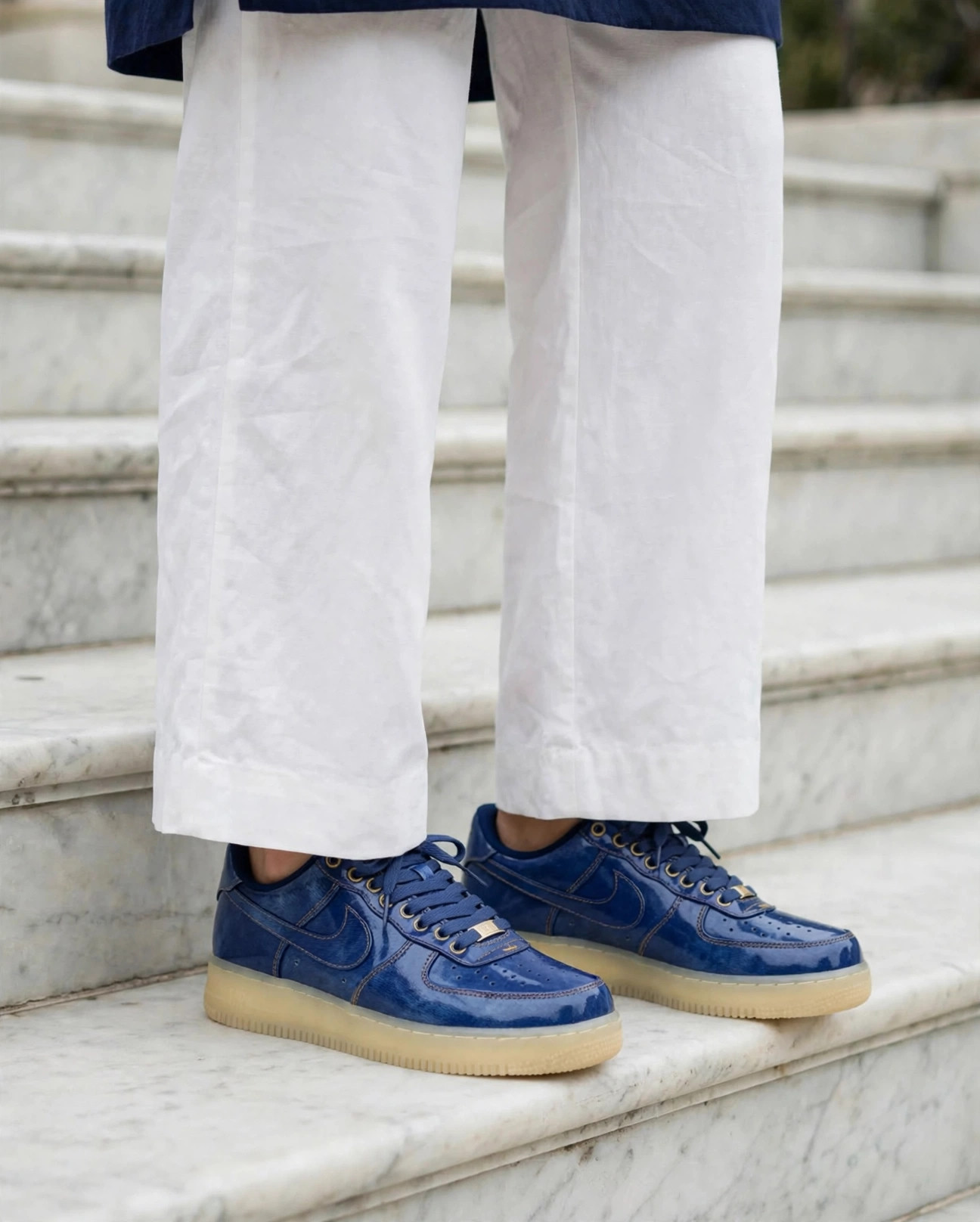 Nike Air Force 1 Low "Patent Denim"