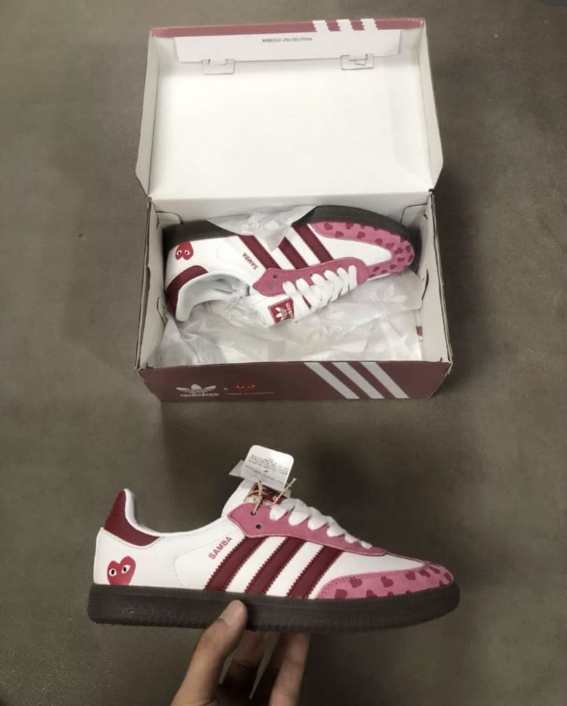Samba "Love" x Comme des Garçons PLAY for sale
