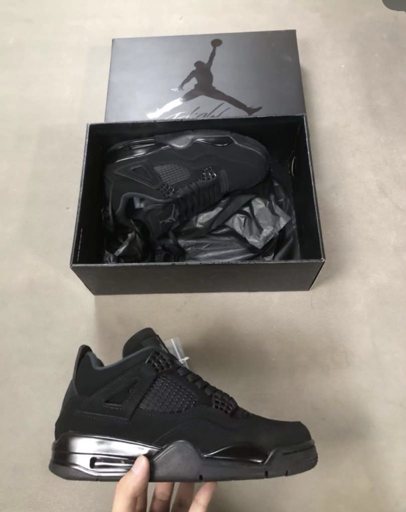 Air Jordan 4 Retro "Black Cat" for sale