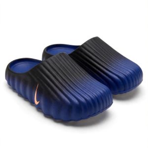 Nike Mind 001 Slide "Blackened Blue" for sale — standing shot