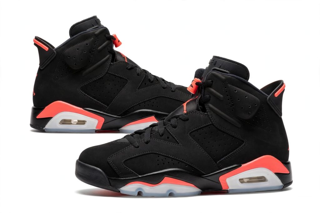 Air Jordan 6 Retro "Black Infrared" (2019) for sale — standing shot