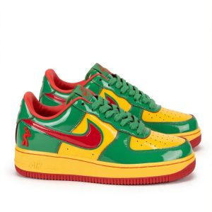 Nike Air Force 1 Low "West Indies" Green Patent for sale — standing shot