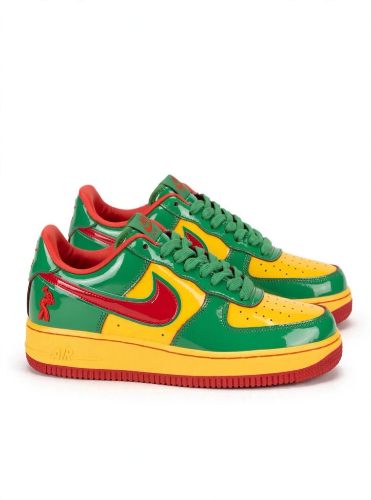Nike Air Force 1 Low "West Indies" Green Patent for sale — standing shot