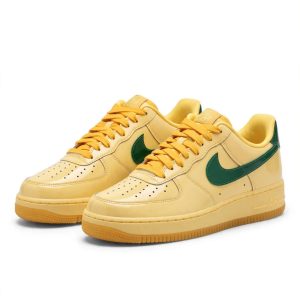Nike Air Force 1 Low "West Indies" Yellow Patent for sale — standing shot