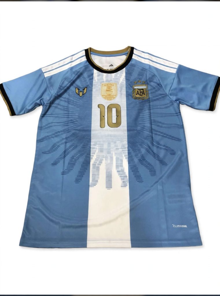 adidas Argentina Messi 10 2026 "Farewell" Jersey — Fan Version for sale — standing shot