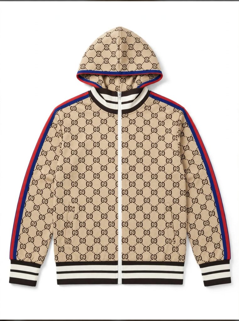Gucci Jumbo GG Jacquard Zip Jacket for sale — product shot