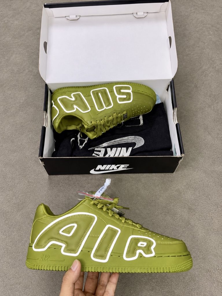 CPFM x Nike Air Force 1 Low "Moss" for sale — standing shot