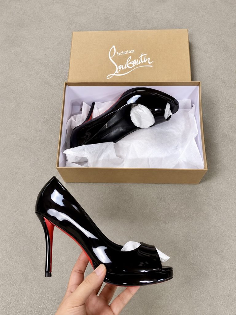 Christian Louboutin Lady Z 120 Black Patent