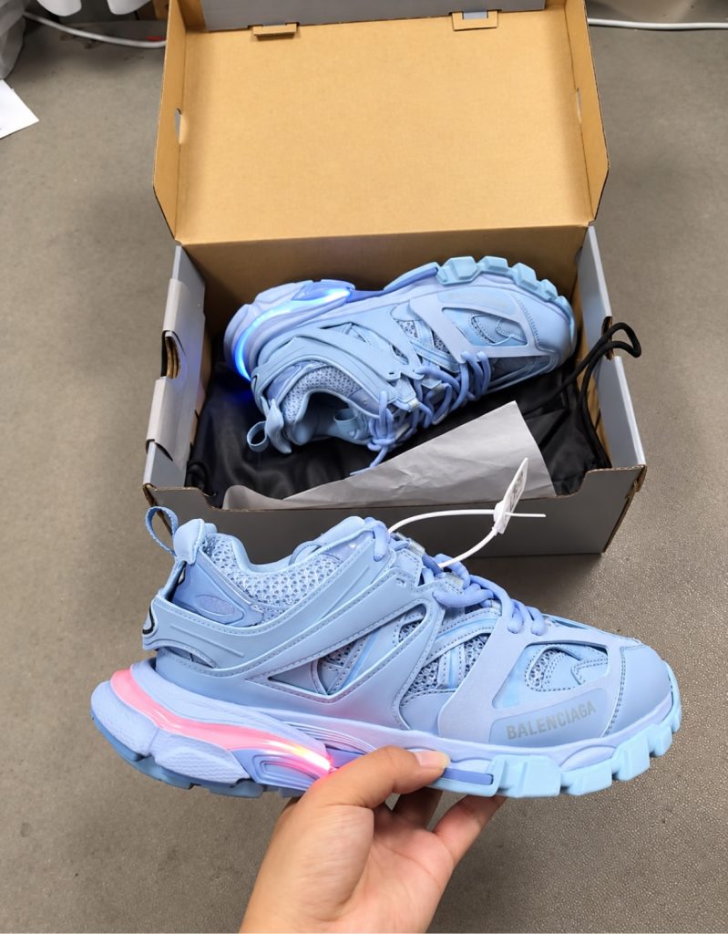 Balenciaga Track LED, Light Blue
